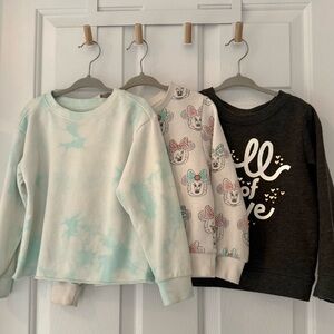 Girls Sweatshirt Lot - Size 4T